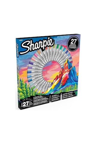 Sharpie Fine Permanent Markör Dağ - 27'li Kutu -2205231