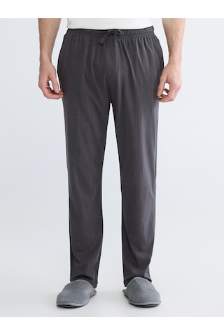 Lc Waikiki Lc Waıkıkı Siyah Desenli Erkek Pijama Alt