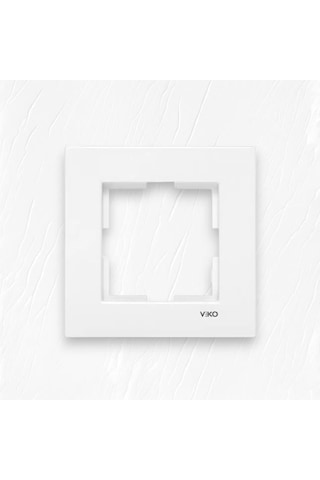 Viko Karre 90960200 Beyaz Tekli Çerçeve Karre