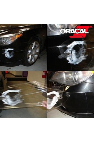Oracal 270 Seri Şeffaf Yapışkanlı Araç Kaput Boya Koruma Folyosu 152Cmx1Mt