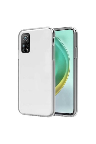 Xiaomi Mi 10T 5G Kılıf Zore Enjoy 360 Derece Tam Kaplayan Silikon Renksiz