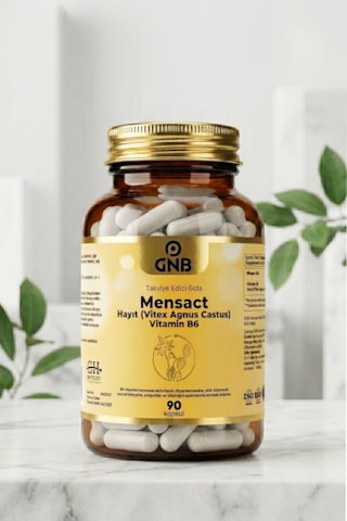 Gnb Mensact Hayıt Vitex Agnus Castus Vitamin B6 Kadın Destek Takviyesi 90 Kapsül Gnb Mensact Hayıt Vitex Agnus Castus Vitamin B6 Kadın Destek Takviyesi 90 Kapsül