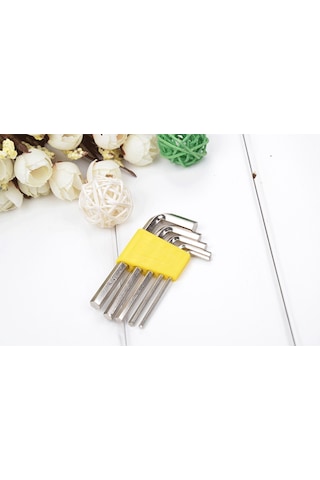 Skycity Mini 12 Parça Sarı Araç Ve Ev İçin Acil Tamir Seti - Çelik Ve Plastik Malzemeyle Tamir Gereçleri Çantası