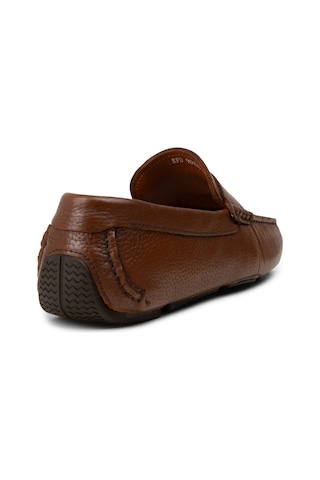 Deery Erkek Hakiki Deri Taba Renk Loafer Ayakkabı - E0920mtbac02