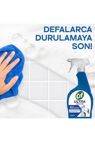 Cif Yüzey Temizleyici Ultra Hız Banyo Sprey 1000 ML