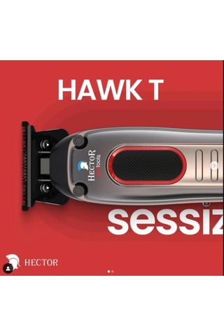 Hector Hawk T Profesyonel Çizim Tıraş Makinesi Titanyum 3 Saat