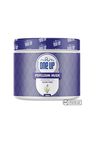 One Up Psyllium Husk Karnıyarık Otu Tozu 180 G