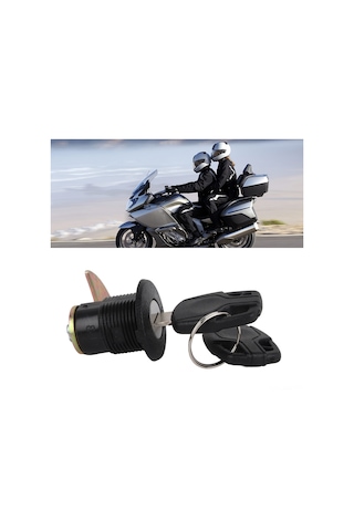 Moveevo Motorsiklet Bagaj Kilitleri - Scooter Ve Elektrikli Motorsikletler İçin Evrensel Kilit, Kaliteli Alüminyum + Plastik, Kolay Kurulum, Eşyalarınızı Güvence Altına Alın