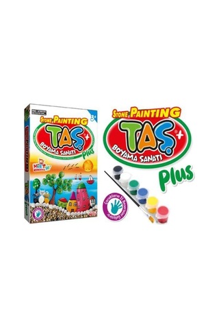 Mortoys, Taş Boyama Seti, Xl, Plus, Stone Painting, Hobi Boyama Seti, Sanatsal Etkinlik