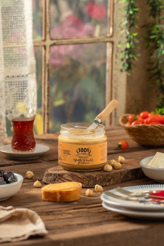 1001 Çiftliği Şekersiz-ballı Fındık Ezmesi 280g Katkısız