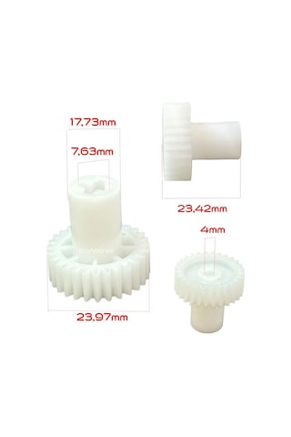 Bir Çok Marka İle Uyumlu Blender Kavrama Dişlisi Ölçülere Dikkat Ediniz