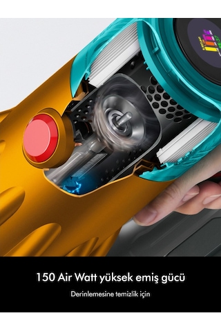 Dyson V12S Detect Slim Submarine Islak Kuru Şarjlı Dikey Süpürge