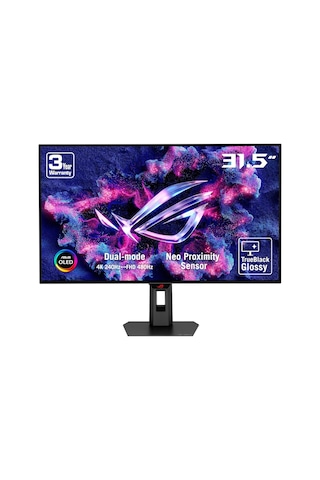 Rog Strıx Xg32ucwmg 31.5 Oled Gamıng Dual Mode 3840x2160 0.03ms 4k -240hz/ Fhd-480hz 1300cd Dp Hdmı Usb Vesa 3yıl Neo Ya