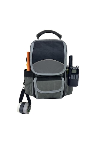 Teknisyen Makinist Elektrikçi Yardımcı Alet Takım Çantası Gri 1 Adet