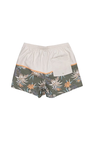 Quıksılver Quiksilver Life On The Reef Erkek Bej Volley Short 9002 Çok Renkli