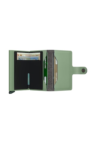 Secrid Miniwallet Yard Powder Kartlık Cüzdan Pistachio Çok Renkli