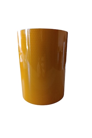 Fosforlu Petekli Beyaz Bant Şerit 17 Cm X 25 Metre