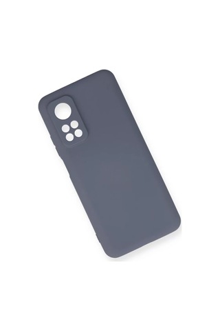 Newface Xiaomi Mi 10t Kılıf Nano İçi Kadife Silikon - Gri