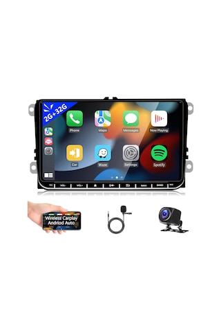 Volkswagen Transporter 2010-2019 9 Inç Kablosuz Carplay Android