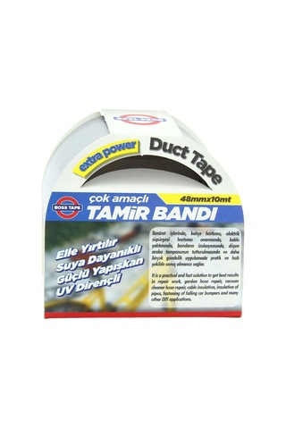 Duct Tape Tamir Bandı Gri 48Mmx10Mt