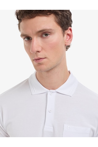 Pierre Cardin Erkek Beyaz Tişört Basic 50325290-vr013