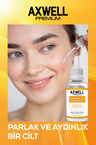 Axwell C Vitaminli Süper Aydınlatıcılı Leke Karşıtı Serum 30 ML