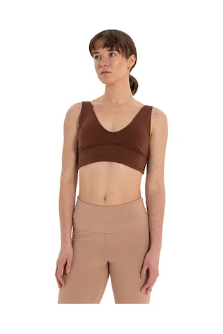 Inguz Ecovero Yoga Bra Kahverengi