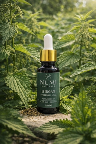 Isırgan Tohumu Yağı 20 Ml %100 Saf Nettle Seed Oil Saç Ve Cilt Bakım Yağı