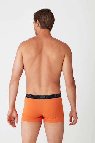 U.S. Polo Assn. Erkek Turuncu Tekli Boxer 82014