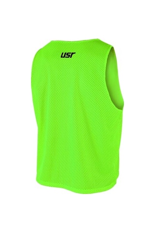 Usr Antrenman Yeleği Fileli Yeşil Küçük Boy - Bib 10 Lu Paket Beyaz - Gri