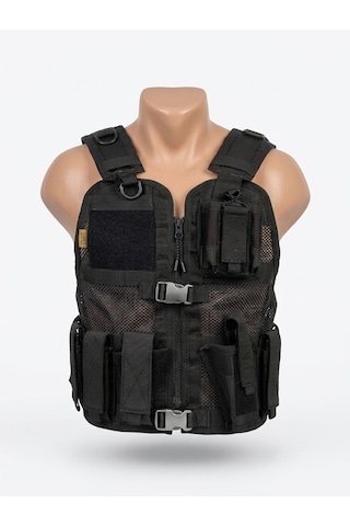 Süngü Tactical Taktikal Ekipman Yelek Siyah