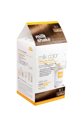 Milk Shake No:8.1 Açık Kumral Küllü Kalıcı Saç Boyası
