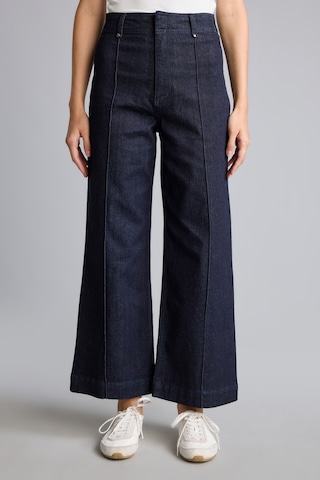 Defacto Ön Dikişli Culotte Yüksek Bel Duble Paça Jean Pantolon I1924ax26aunm82 Mavi-nm82
