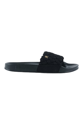 Tommy Hilfiger Braided Kadın Siyah Terlik Fw0fw09203-bds