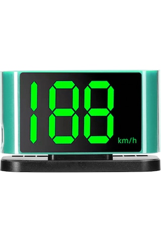 Mufunye Araç Hud Hız Göstergesi - Usb Bağlantılı Yeşil Ekranlı Hız Uyarı Cihazı