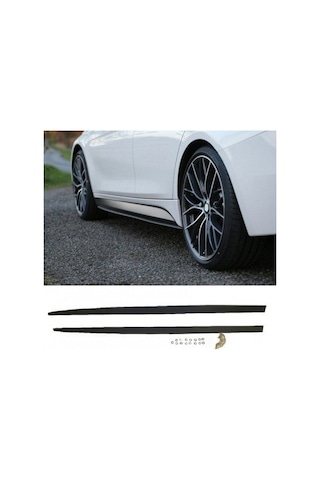 Bmw F10 Yan Marşpiyel Lip Plastik Yan Ek Seti
