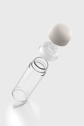 Renga Line 105 Ml Bej Kapaklı Cam Tuzluk 121014 Bej