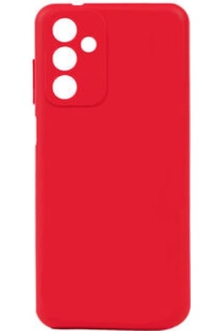 Samsung Galaxy Uyumlu M23 Kılıf Esnek Ve Hafif Yapılı Soft Touch Premium Silikon Kapak Ryc/biye Kirmizi