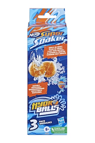 F6392 Nerf Super Soaker Hydro Balls 3lü +6 Yaş