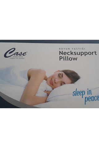 Geniş Visco Yastık Boyun Destekli Ortopedik Visko Boyun Fıtığı