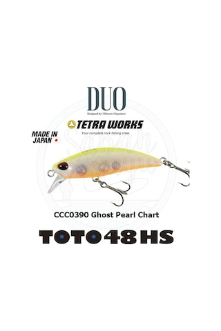 Duo Tetra Works Toto 48HS CCC0390 Ghost Pearl Chart Sahte Balık