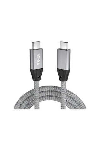 Besthome1 Usb 3.2 Type-c Erkek-erkek Kablosu, Pd 100w Hızlı Şarj, 4k Ses-video Aktarımı, Thunderbolt 3 Uyumlu, Beyaz, 1.5m