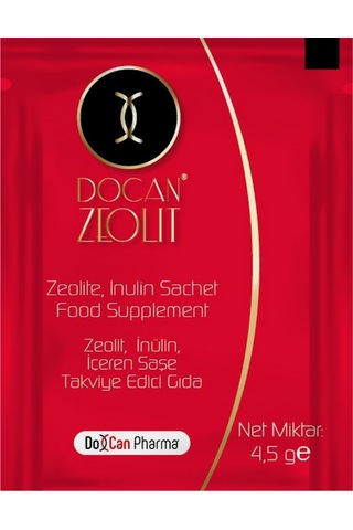 Zeolit ve İnülin İçeren Vitamin 60 Şase