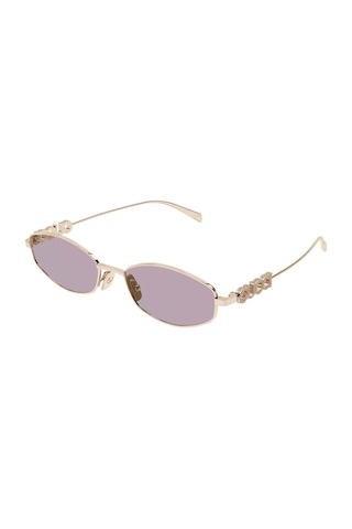 Gucci Gg1802s 003 55 Kadın Güneş Gözlüğü Altın