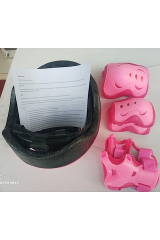 Çocuk Kask Ve Dizlik Dirseklik Seti E Belgeli