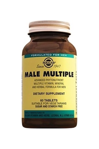 Solgar Male Multiple 60 Tablet Solgar Male Multiple 60 Tablet