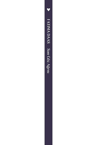 Son Göz Ağrısı / Fatima Daas