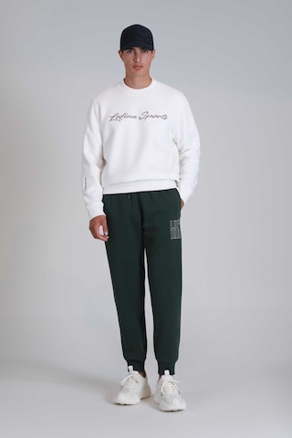 Lufian Erkek Loved Sweatshirt 112030137 Kırık Beyaz Kırık Beyaz