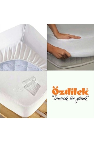 Özdilek 100X200 Sıvı Geçirmez Yatak Koruyucu Alez Fitted