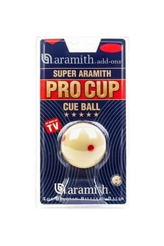 Super Aramith Pro Cup Tek Bilardo Topu 57.2 Karışık Çok Renkli